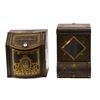 Image 1 : Painted Country Store Counter Top Tea Bins (2)