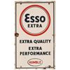 Image 1 : Esso Extra Humble Gas Pump Porcelain Sign