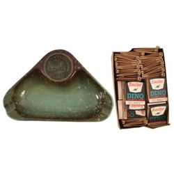 Sinclair Ash Tray and Box of Matches