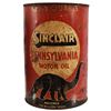 Image 2 : Sinclair Black Dinosaur 5 Quart Oil Cans (2)