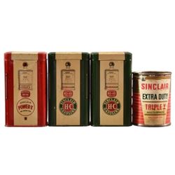 Sinclair Motor Oil Tin Coin Banks (4)