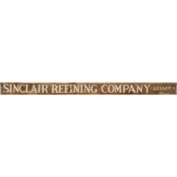 Sinclair Refining Co. Lessee Sign