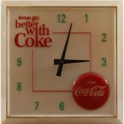 Things Go Better With Coke Light-Up Clock