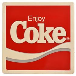 Enjoy Coca-Cola Tin Sign