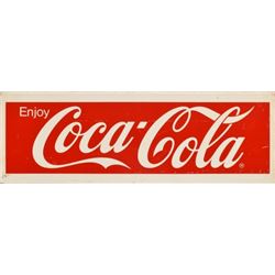 Enjoy Coca-Cola Tin Sign