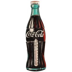 Coca-Cola Tin Bottle Thermometer