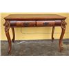 Image 1 : Quarter Sawn Oak Library Table W/ Drawers