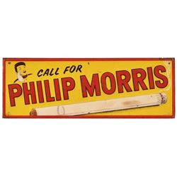 Call For Philip Morris Tin Sign