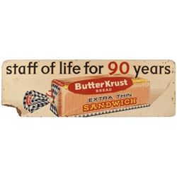 Richer's Butter Krust Double Sided Cardboard Sign