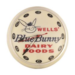 Blue Bunny Dairy Foods Light-Up Clock