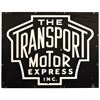 Image 1 : Transport Motor Express Tin Sign