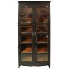 Image 1 : Large Black Painted Store Cupboard