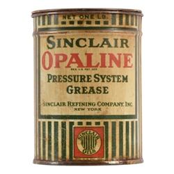Sinclair Opaline Pressure System Grease Can
