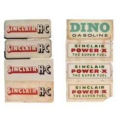 Sinclair Glass Insets for Gas Pumps (8)