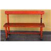 Image 1 : Orange Child's Bench