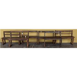 Children's Double School Benches (6)