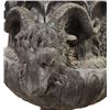 Image 2 : Pair of Large Rams Head Planters