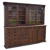 Image 1 : Large Country Store Two Piece Cabinet