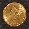 Image 1 : 1904 Liberty Head $10 Gold US Coin