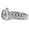 Image 4 : Rolex Ladies Stainless Steel Slate Grey Diamond 26MM Datejust Wristwatch