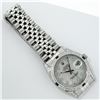 Image 7 : Rolex Mens Stainless Steel Diamond Lugs MOP Diamond & Sapphire Datejust Wristwat