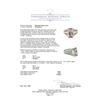 Image 5 : 7.74 ctw Rectangular Cushion Brilliant Pink Topaz And Diamond Ring - 18KT White