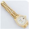 Image 7 : Rolex Ladies 18K Yellow Gold Mother Of Pearl Diamond President Wristwatch With R