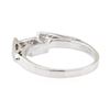 Image 3 : 0.20 ctw Diamond Ring - Platinum and 18KT White Gold