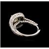Image 3 : 14KT White Gold 1.78 ctw Diamond Ring