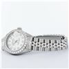 Image 5 : Rolex Ladies Stainless Steel Silver Diamond 26MM Datejust Wristwatch