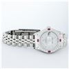 Image 4 : Rolex Ladies Stainless Steel Quickset MOP Diamond Lugs Datejust Wristwatch