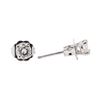Image 2 : 0.40 ctw Diamond Stud Earrings - 14KT White Gold