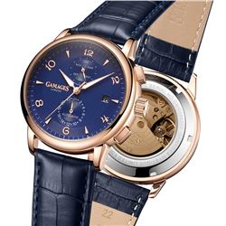 GAMAGES OF LONDON Limited Edition Hand Assembled Mystique Automatic Blue