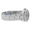 Image 4 : Rolex Ladies Stainless Steel Pink 5 ctw Diamond Datejust Wristwatch With Rolex B