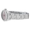 Image 8 : Rolex Ladies Stainless Steel Pink 5 ctw Diamond Datejust Wristwatch With Rolex B
