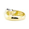 Image 3 : 1.73 ctw Sapphire And Diamond Ring - 18KT Yellow Gold