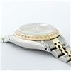 Image 4 : Rolex Ladies 2 Tone Yellow Gold Champagne Diamond Lugs Datejust Wristwatch