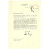 Image 1 : JOHN F. KENNEDY SIGNED LETTER