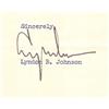 Image 2 : LYNDON B. JOHNSON SIGNED LETTER