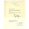Image 1 : LYNDON B. JOHNSON SIGNED LETTER