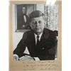 Image 2 : SIGNED KENNEDY PHOTOGRAPH