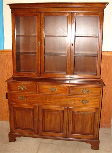 Henkel Harris Mahogany China Hutch