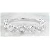 Image 1 : 0.07 CTW Diamond 14K White Gold Ring
