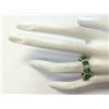 Image 4 : 5.71 CTW Natural Emerald And Diamond Ring In 14K Yellow Gold
