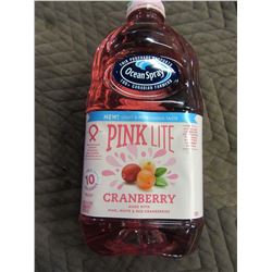 OCEAN SPRAY PINK LITE CRANBERRY JUICE (1.89 L) - PER BOTTLE