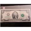 Image 1 : MINT USA GREEN SEAL $2 BILL