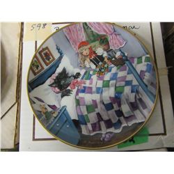 "LITTLE RED RIDING HOOD" COLLECTOR PLATE