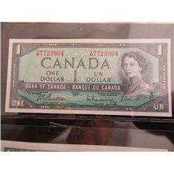 MINT SET 1954 LAST OF CANADA $1 BILLS