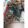 Image 1 : BOX WITH STEREO & COMPUTER CABLES
