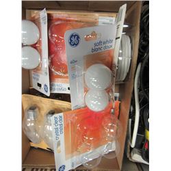 BOX WITH LIGHT BULBS